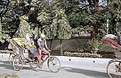 Varanasi - the old city is a cramped labyrinth crowded by pilgrims and street sellers 